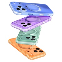 Coque antichoc intégrale pivotante avec support magnétique et airbag pour iPhone 18 17 Pro Max