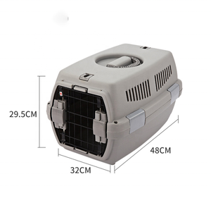 High Quality Outdoor Portable Airline Approved <strong>Plastic</strong> Dog Travel Crate <strong>Pet</strong> Cat <strong>Transport</strong> Carrier Box - Product Image 3
