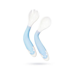 Juego de <span class=keywords><strong>Cuchara</strong></span> y Tenedor para Bebé con Diseño Personalizado OEM al por Mayor, Mango de Alta Resistencia, Utensilios de Alimentación para Niños Pequeños con Estuche de Almacenamiento - Product Image 3
