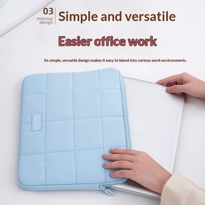 Nouvel Organisateur Minimaliste pour Ordinateur Portable en Polyester, Super Léger, Compatible avec les Ordinateurs Portables 14 pouces/15,6 pouces, iPad, MacBook - Product Image 4