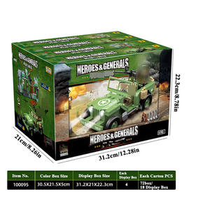 OPP bolsa de embalaje DIY juguete Kit Ww2 campo de batalla defensa <span class=keywords><strong>militar</strong></span> Base ruinas torre de guardia Mini ejército figura juegos de bloques de construcción - Product Image 5