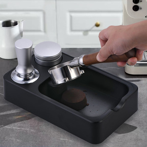 ชุดอุปกรณ์กดผงกาแฟพร้อมถาดเก็บและด้ามจับสำหรับทำเอสเพรสโซ - Product Image 2