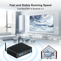 Mini PC industriel I3-1215U double LAN Win10 Intel UHD Graphics pour 12e génération 1*DDR5 8*USB