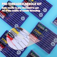 Portable Mini aiguille fil Kit ménage couture notions kit ensemble broderie travail manuel outil bricolage voyage accessoire fournitures pour la maison