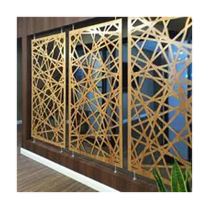 Écran de séparation de pièce avec panneaux gravés Cnc en aluminium, 10 pièces, Art 600 - Product Image 5