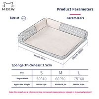 Lit pour animaux de compagnie directement de l'usine, lit pour chat amovible et lavable, lit pour chien, fournitures pour animaux de compagnie, livraison directe disponible