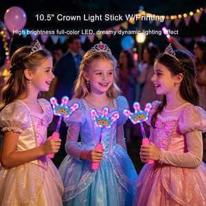 Barra Luminosa LED de 10.5 Pulgadas con Logotipo Personalizado, 27 LED RGB, 3 Modos de Destello, Impresión UV de Doble Cara, para Conciertos y Fiestas - Product Image 3