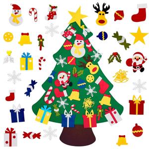 Handcrafted Fabric Cone <b>Christmas</b> Trees <b>Boho</b> Rustic Mantel & Tabletop <b>Decor</b> Soft Textured Holiday Ornaments - Product Image 1