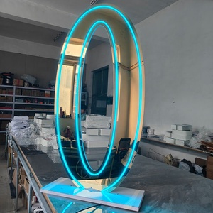 Grand chapiteau géant <span class=keywords><strong>de</strong></span> 3 pieds et 4 pieds à couleur changeante en or avec numéros <span class=keywords><strong>de</strong></span> chapiteau Led néons pour la décoration <span class=keywords><strong>de</strong></span> noces et d'événements - Product Image 2