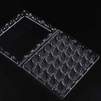 Plateau d'œufs de caille en plastique à 30 cellules OEM et ODM en vente entière de haute qualité en Chine LOGO PET/PVE/PET personnalisé recyclable