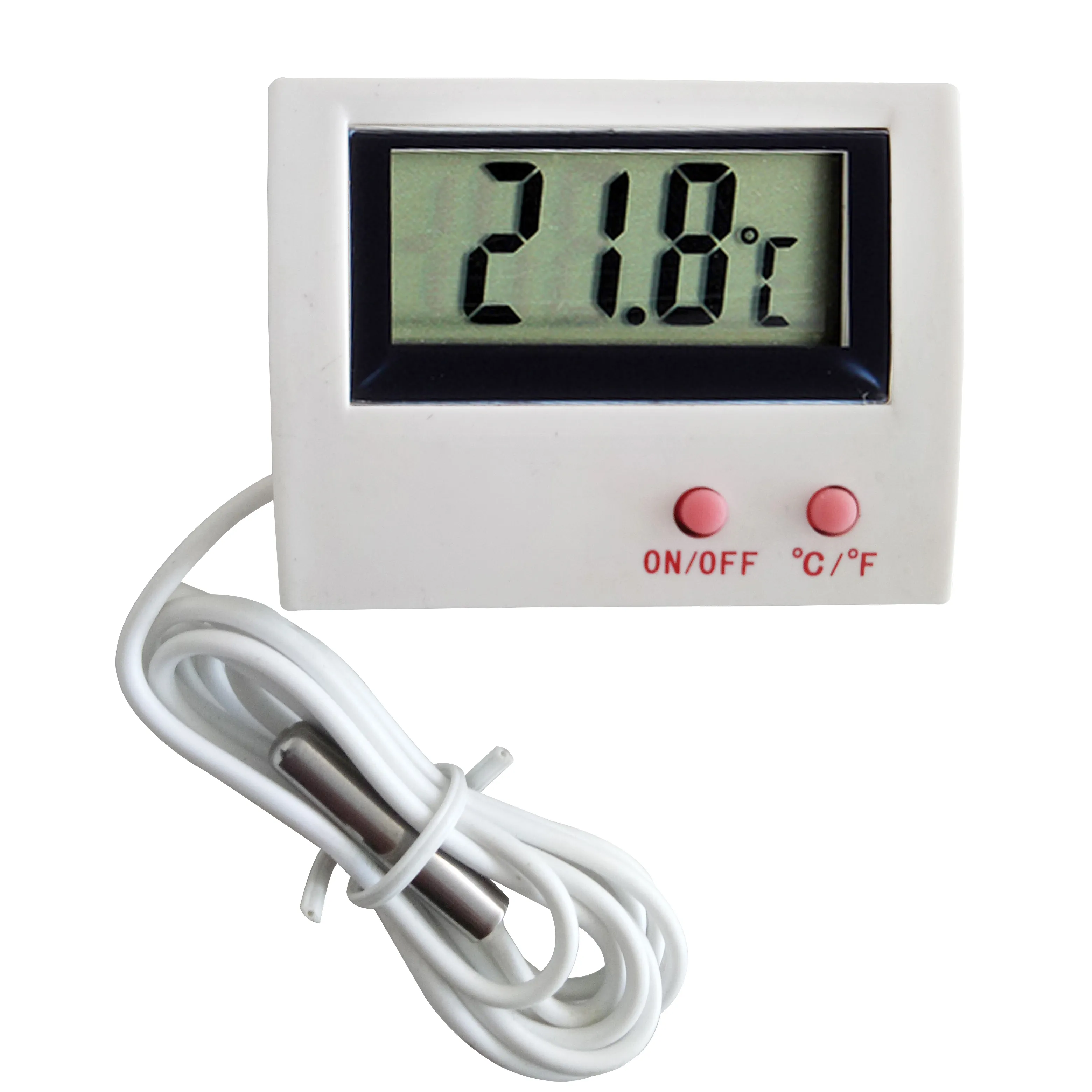 Mini Digital LCD Aquarium Fridge Freezer water Humidity Temperature Meter gauge Thermometer Hygrometer with sensor with probe