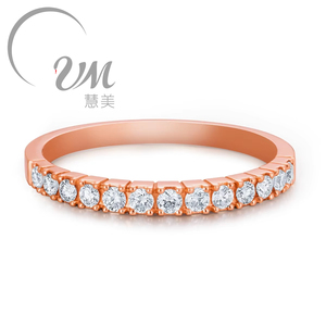 Elegante anillo fino de compromiso Clásico 18K Oro Diamante Diseño minimalista Piedra preciosa Idea de regalo perfecta VM. Joyería Certificación NGTC - Product Image 2