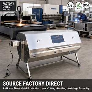 Four à rôtir d'agneau entier commercial automatique rotatif en acier inoxydable de qualité alimentaire moderne personnalisé pour <span class=keywords><strong>barbecue</strong></span> extérieur CE RoHS OEM - Product Image 4