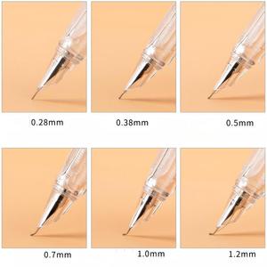 <span class=keywords><strong>Penna</strong></span> <span class=keywords><strong>Stilografica</strong></span> per Calligrafia <span class=keywords><strong>con</strong></span> Scatola Trasparente, Pennini da 0.28/0.38/0.5/0.7/1.0/1.2mm, Ottimo Regalo per Studenti e Forniture Scolastiche - Product Image 2