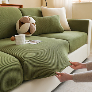 Bốn mùa hiện đại phổ đàn hồi Polyester sofa bìa chống mèo đầu bảo vệ phòng khách rửa tay tựa lưng bìa - Product Image 2