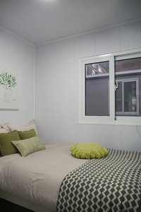 <span class=keywords><strong>Maison</strong></span> pliante à double aile personnalisable, multifonctionnelle, peu coûteuse, emballage plat, préfabrication résidentielle modulaire - Product Image 5