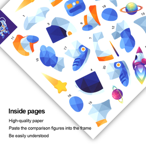 <span class=keywords><strong>Libros</strong></span> para Colorear Personalizados para Niños de 3 Años, Más Vendidos, con Pegatinas, Encuadernación en Espiral, Tapa Blanda, Impresión Offset - Product Image 5