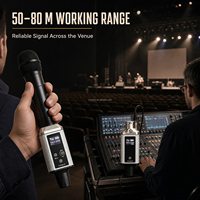 Système émetteur-récepteur sans fil professionnel R-T8 UHF XLR, adaptateur de microphone pour système de microphone filaire vers sans fil