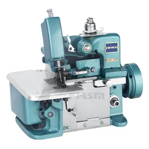 Mini máquina de coser Overlock doméstica de velocidad media, modelo doméstico, con motor, para uso doméstico, 2 unidades