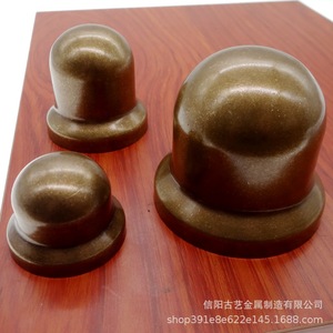 Tachuelas de latón de doble capa con cabeza redonda para decoración de puertas de madera, estilo arte y arte antiguo - Product Image 4