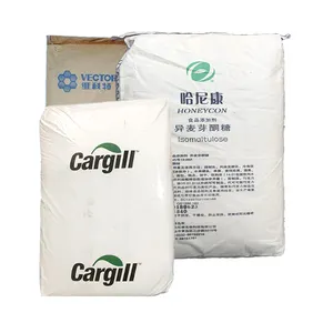 Edulcorante aditivo alimenticio Isomaltitol Palatinitol Cristal de grado alimenticio E953 25 Kg Isomalt Azúcar en polvo Precio