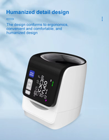Tensiomètre médical automatique à brassard pour le bras, avec affichage LED, précision de 99 %, pour usage sur table