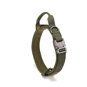 PUPE Luxury Elegant Soft Solid Professional Training Dog Collar Nylon Webbing Metal Buckle Adjustable - Product Image 2