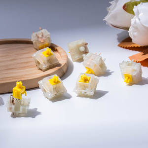 Gateron Giao Hàng Nhanh KS-3 X1 Sữa Vàng Pro Tuyến Tính 5 Pin Trong Hộp Quà Tặng 35Pcs Chơi Game Bàn Phím Cơ Khí Chuyển Đổi - Product Image 6