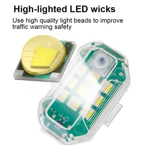 7-Màu Không Dây Điều Khiển Từ Xa LED Nhấp Nháy Ánh Sáng Xe Xe Máy RC Bay Không Người Lái Đèn Flash Chỉ Số Vị Trí Máy Bay Cảnh Báo Phụ Kiện - Product Image 3