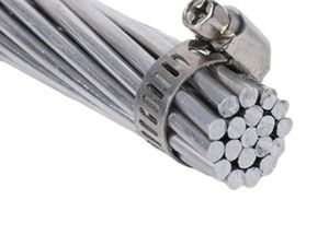 <span class=keywords><strong>Cable</strong></span> de Alimentación Aéreo Monopolar de <span class=keywords><strong>Aluminio</strong></span> Reforzado con Acero Lvda AAAC 6201, 500V/1kV 90C, Sin Revestimiento - Product Image 3