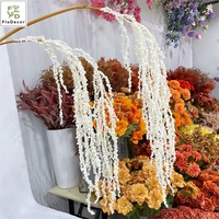 Tanaman Hias Gantung Amaranthus Artificial 120cm, Bunga Air Mata Kekasih dari Sutra, untuk Dekorasi Vas Pernikahan - Produk Baru & Populer