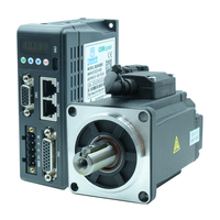 Moteur DC MCAC610-23B-RC+60ASM400-5-17BCH-DB15 pour machine de fraisage, moteur servo, moteur AGV, 24-80VDC