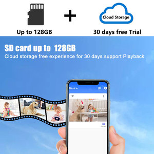 Venta caliente 1080p Mini cámara de seguridad para el hogar portátil 4G inalámbrico de doble lente H.265 Detector de grabación de movimiento de video alerta CMOS - Product Image 6