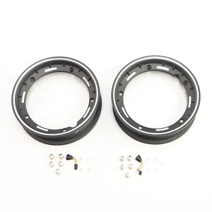 Roue coulée de moto personnalisée Jante de roue noire en alliage d'aluminium de 10 pouces Roue de scooter pour <span class=keywords><strong>Vespa</strong></span> - Product Image 5