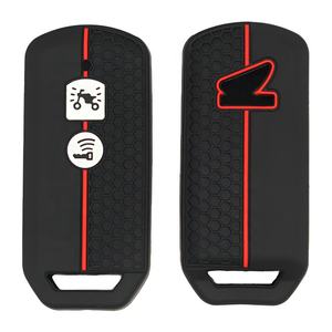 Funda Protectora de Silicona para Llaves de Coche, Estilo Moderno, Compatible con Llaves de Motocicleta <span class=keywords><strong>Honda</strong></span> - Product Image 1