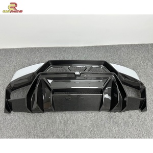 Nuevo Parachoques Trasero LP610-4 de Fibra de Carbono Parcialmente Seca, Estilo Vorstein, Envasado al Vacío, Tejido Twill Brillante, Repuesto para - Product Image 4