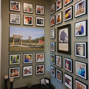 120 pièces Pack Mixtiles Cadre En Plastique Auto-Adhésif Collant Restickable Cadre Photo pour Bureau ou Maison Mur Déco - Product Image 5