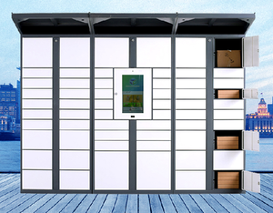 Casier de livraison de colis intelligent à verrouillage électronique, armoire commerciale avec système de paiement - Product Image 1