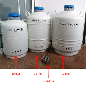 Contenedores de Presión de Nitrógeno Líquido <span class=keywords><strong>para</strong></span> Inseminación Artificial de Estallinos a Bajo Precio, Almacenamiento de Semen Equino, Productos de IA, Aluminio - Product Image 4