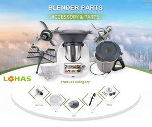 Lohas Mélangeur Mélangeur Pièces De Rechange Accessoire Cuisson Lame Garde Couverture Robot Culinaire Pièces Vorwerk <span class=keywords><strong>Bimby</strong></span> T-hermomix TM31 TM5 <span class=keywords><strong>TM6</strong></span> - Product Image 6
