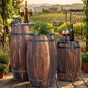 Décoration de mariage de jardin écologique, barre à vin <span class=keywords><strong>en</strong></span> <span class=keywords><strong>bois</strong></span>, décoration de bar à domicile - Product Image 2