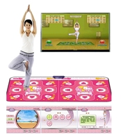 Tapis de danse connecté à la télévision et à l'ordinateur, double machine de danse, équipement de yoga et de fitness à domicile