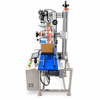 Machine d'étiquetage automatique de surface plane KDM-AL160 pour couvercles, boîtes, cartons, cartes et sachets