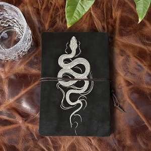 Cuaderno hecho a mano A6 con hermosa cubierta Dulce regalo de graduación para vecinos Adecuado para notas profesionales y hitos de la vida - Product Image 3