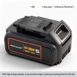 Batería de Repuesto Compatible con <span class=keywords><strong>DeWalt</strong></span> McLaren F1 <span class=keywords><strong>18V</strong></span> XR 5.0Ah, Batería de Litio DCB184 para Herramientas sin Escobillas, Batería de <span class=keywords><strong>18V</strong></span> - Product Image 3