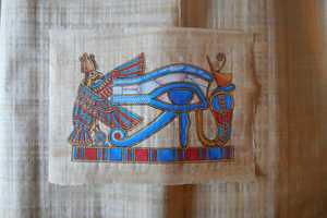Papiro Mural del Antiguo Egipto, Arte Yadawee, Decoración de Pared Personalizada Hecha a Mano para el Hogar u Oficina, Regalo, Souvenir, Exportación al por Mayor - Product Image 6
