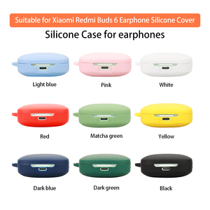 Housse pour écouteurs pour Xiaomi Redmi Buds 6, coque en silicone pour écouteurs, étuis pour écouteurs sans fil TWS pour écouteurs AirPords - Product Image 3