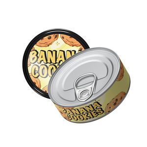 Boîte auto-scellante Tuan Tin de 3,5 g pour boîtes Pressitin avec couvercle à anneau, autocollants personnalisés, pas besoin d'outils pour les herbes sèches, les aliments pour animaux de compagnie - Product Image 2