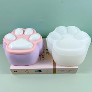 Cadeau parfait, ensemble de boîtes de rangement pour patte de chat en forme de miroir, pot de fleur <span class=keywords><strong>fait</strong></span> <span class=keywords><strong>maison</strong></span>, moules en silicone pour savon, <span class=keywords><strong>cendrier</strong></span> - Product Image 1