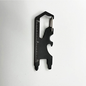 Outils de survie en plein air portables EDC, outil multifonction, ouvre-bouteille, tournevis, porte-clés d'alpinisme - Product Image 3